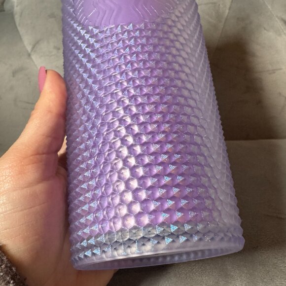 Starbucks 2024 Studded Ombre Cold Cup Tumbler 24oz NEW WITH TAG - Picture 5 of 6